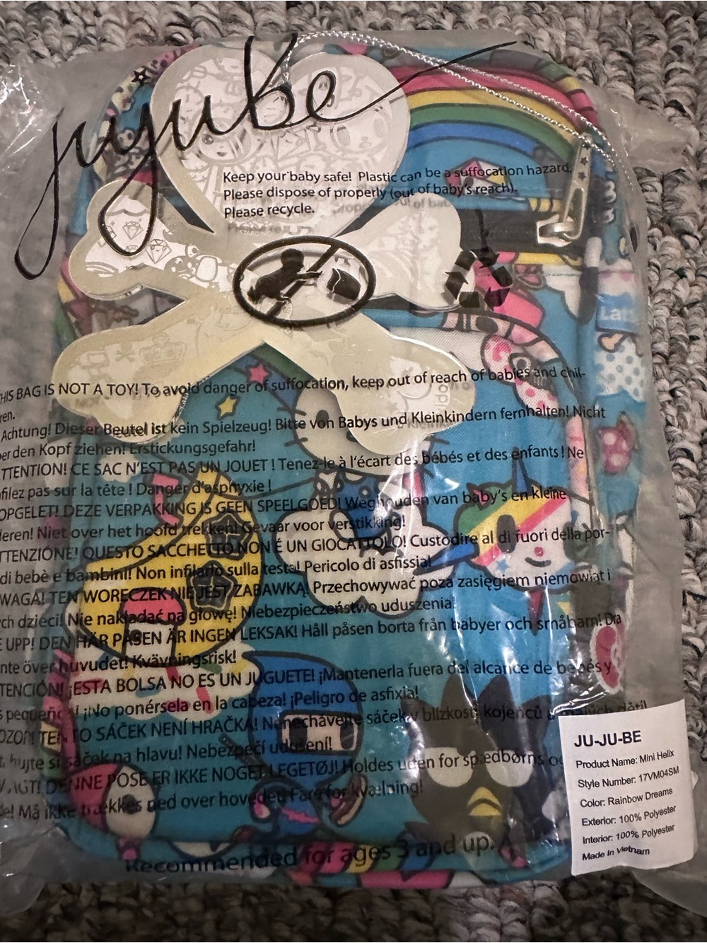 Ju-Ju-Be x Sanrio Rainbow Dreams Mini Helix